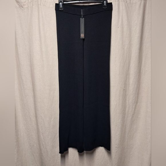 House of Harlow 1960 Pants - House of Harlow 1960 Black Textured Fabric